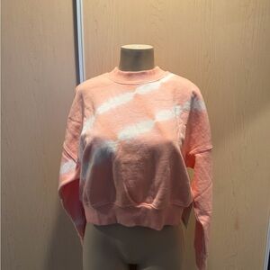 Spiritual Gangster Coral Sweatshirt XS nwt